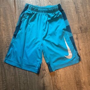 Nike Blue Athletic Performance Shorts